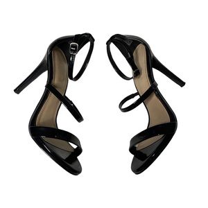 Nine West Black strap heel size 7M